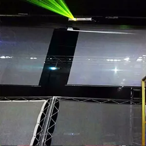 Projetor de tela holográfico de 360 graus, efeito vívido, tela de malha holográfica 3d