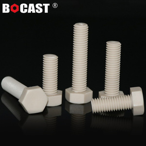 Tornillos Hexagonales de Plástico PP Bocast M3 M24, Rosca Completa Métrica, Resistentes a Químicos - Product Image 1