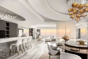 Supdesigner - Rendu 3D résidentiel - Design d'intérieur - Villa de luxe - Service de rendu 3D personnalisé moderne - Design d'intérieur - Product Image 4