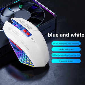 Souris de jeu sans fil Bluetooth 2,4G, filaire, tri-mode, antidérapante, 7 boutons, programmation de macros, souris de jeu pour PC - Product Image 2