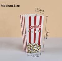 Scatole per Popcorn con Logo Personalizzato, Bicchieri di Carta Usa e Getta, Scatole per Dessert e Patatine Fritte - Vendita all'Ingrosso
