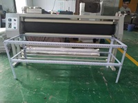 Máquina de prensa de rodillos de calefacción eléctrica 1,6 M 1,8 m para impresora de inyección de tinta de transferencia de calor por sublimación para Material de impresión flexible