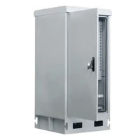 Armoire de batterie extérieure IP55 sur pied avec climatiseur intégré, armoire de stockage d'énergie, armoire électrique OEM ODM pour extérieur