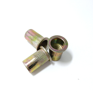 1/4-20 UNC <span class=keywords><strong>AVK</strong></span> loại đinh tán hạt phẳng đầu thép có khía ren nutrserts đinh tán - Product Image 6