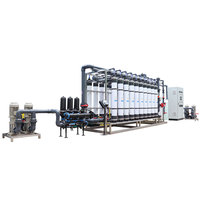 Système de filtre à eau UF 50T filtre à eau uf purificateur d'eau 50000L filtre uf lavable système d'osmose inverse industriel