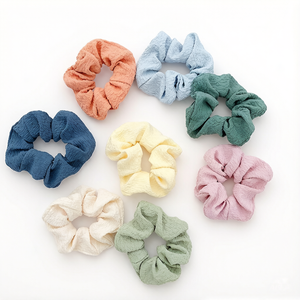 Chouchous coréens pour femmes, élastiques à cheveux volumineux style bohème, accessoires pour queue de cheval - Product Image 1