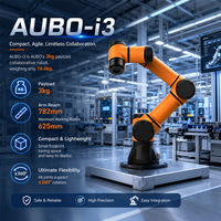 Robots industriels, bras robotique collaboratif à 6 axes, 3 kg, AUBO I3, portée de 625 mm, cobot pour l'assemblage, la manutention, le préhensionnement et le placement