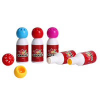 Marqueurs à points lavables de forme mignonne de taille mini bon marché jeu de peinture de dabbers de bingo en mousse non toxique pour jouets à dessiner