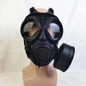Masker <span class=keywords><strong>Respirator</strong></span> Gas Penuh CE Chloroethene CE Fitting 40Mm untuk Cat Semprot - Product Image 1