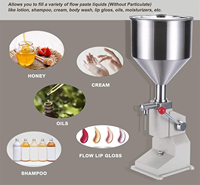 Machine de remplissage manuelle pour liquides, crèmes, lotions, shampoings, conditionneurs, flacons et bocaux en verre