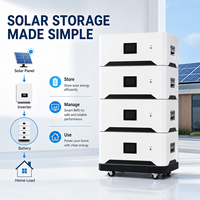 Batterie LiFePO4 empilable SOLAN CE 51.2V 314Ah 16kWh pour stockage solaire hors réseau, idéale pour les entreprises rurales