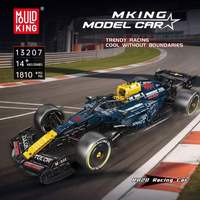MK 13207 RB20, Bloques de Construcción Educativos de Plástico ABS, Modelo de Coche de Fórmula, Juguete para Niños, Regalo de Cumpleaños, 1810 Piezas