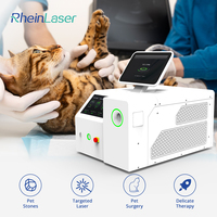 Système de lithotripsie vétérinaire au laser à fibre de thulium pour l'élimination des calculs vésicaux chez les animaux et le traitement urologique