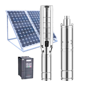 Pompe à eau solaire submersible mini portable 180W 300W pour usine, alimentée par l'énergie solaire - Product Image 1