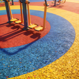 Granulés de caoutchouc EPDM pour sentiers de fitness, sol antidérapant, absorption des chocs, équipement de sport en plein air, revêtement de sol - Product Image 1