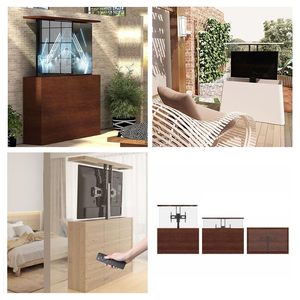 Support <span class=keywords><strong>TV</strong></span> vertical motorisé avec télécommande pour écrans de 45 à 75 pouces, VESA max 600 * 400 mm - Product Image 5