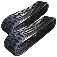 Vente chaude Pièces de chenilles OEM Chenilles en caoutchouc 420x100x54 400x86x59 320x54x78 Compatible avec mini-excavateur/chargeur compact