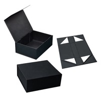 Boîte cadeau recyclable à aimant rigide doublure en éponge carton stratification brillante gaufrage pour bougies fleurs de la Saint-Valentin
