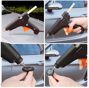 Móc đẩy que sơn ít Dent công cụ sửa chữa Kit móc que Kit với cho xe hơi vết lõm mưa đá thiệt hại loại bỏ sửa chữa - Product Image 6