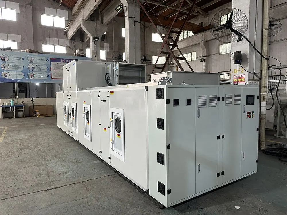 Industrial Desiccant Dehumidifier drying system AHU large ventilation air conditioner