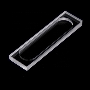 Cubeta desmontable de longitud de camino corto de cuarto de galón fundido de alta precisión de vidrio óptico - Product Image 3