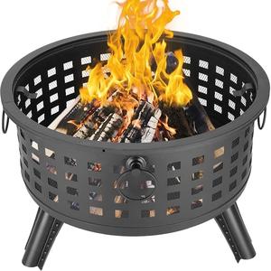 New Design Bbq Patio Backyard Garden Picnic Bbq Grill Basket Round Portable Camping <b>Fire</b> <b>Pit</b> - Product Image 5