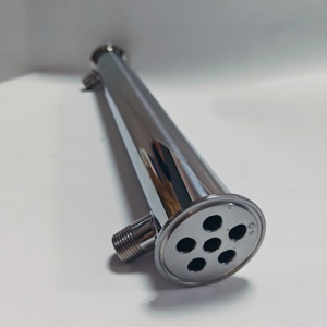 Condenseur de reflux en acier inoxydable à triple collier 2" TC x 200mm OAL, <span class=keywords><strong>D</strong></span>éphlegmateur type shotgun <span class=keywords><strong>pour</strong></span> alambic, 7 tubes intérieurs 1/2" FNPT froids - Product Image 4