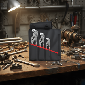 Juego de alicates ajustables KNIPEX de 3 piezas con estuche de transporte para reparaciones mecánicas y de plomería - Product Image 2