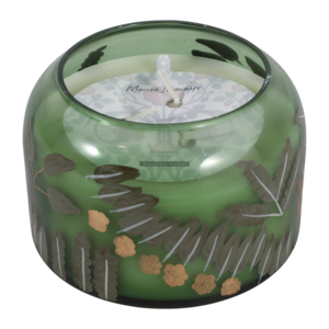 Candela Profumata Gardenia Maison Illuminare 3.3 Oz in Vaso di Vetro Riutilizzabile, Candela Votiva Decorativa per Interni ed Esterni - Product Image 1