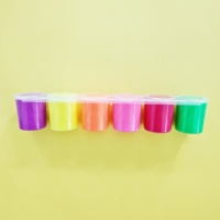 Nouveau produit, peinture acrylique en bandelettes, haute couverture, pas cher, vente en gros, 6 couleurs, 25 ml, pour étudiants