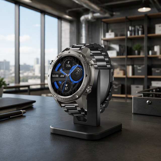 DM56 GNSS Multi Constellation GPS Smart Watch Stable Signal in Dense Mountain Forest Area