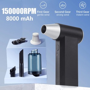 Ventilador Turbo Jet de 130000 RPM y 52 m/s, Ventilador Industrial de Conducto con Motor sin Escobillas de 4000 mAh, Secador de Autos - Product Image 2