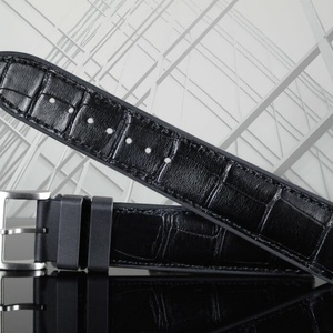 Correa de Reloj Vintage Retro de Cuero de Cocodrilo Genuino Hecha a Mano de 20mm 22mm 24mm 26mm, Correa de Piel de Caimán Auténtica - Product Image 4