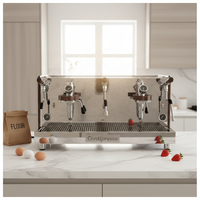 Cafetera Profesional E61 de Dos Grupos, Cafetera Comercial Semiautomática