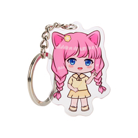 Porte-clés en acrylique personnalisés en gros pour la promotion, fabricant chinois, breloques en acrylique plastique personnalisées à bas prix