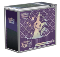 Boîte de protection en acrylique pour cartes ETB avec bordure rouge, protection pour boîte Elite Trainer Box, résistance UV à 99 %, aimant puissant, boîte de présentation, vitrine TCG