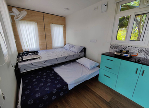 Casa Container Pieghevole Ecologica e Impermeabile, <span class=keywords><strong>Hotel</strong></span> Modulare Tipo <span class=keywords><strong>X</strong></span>, Appartamento Prefabbricato Moderno, Ufficio Ray-Zen - Product Image 3