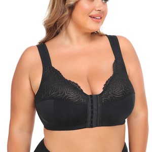 <span class=keywords><strong>Soutien</strong></span>-<span class=keywords><strong>gorge</strong></span> de sport ajustable à armatures pour grandes tailles avec trois rangées de boutons, respirant, en dentelle sexy pour femme, en stock - Product Image 1