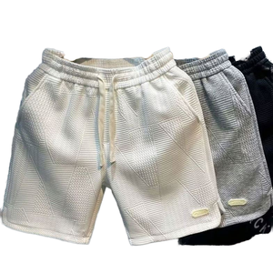 Shorts d'été pour hommes de haute qualité en mélange polyester-coton, respirants, décontractés, vêtements d'extérieur pour hommes, logo personnalisé - Product Image 1