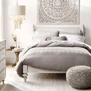 Juego de Muebles de Dormitorio de Lujo Ligero y Personalizado, Cama Doble Acogedora, Muebles Personalizables de Fábrica Profesional - Product Image 5