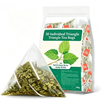 Thé aux fleurs et herbes WAMFU Premium 3g x 30 sachets pyramidaux faits à la main – Favorise la détoxification, les antioxydants et le soutien de la glycémie pour eau chaude ou froide