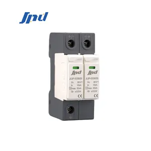 جهاز حماية من زيادة التيار المباشر JLSP-DC85/20/2PJinli 10kA~20kA 24V 48V مع وقاف لزيادة التيار المتردد