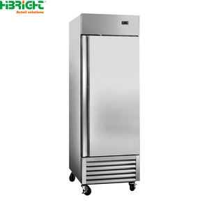 Machine à glaçons verticale double température 590L robuste en acier inoxydable 304, équipement de réfrigération commercial automatique - Product Image 1