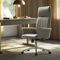 PDG moderne, patron, entreprise commerciale Foshan, chaise de bureau de direction en cuir médical de luxe