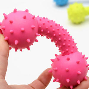 Toptan en çok satan Premium ucuz toptan yumuşak kauçuk kemik tipi çiğnemek köpek evcil hayvan oyuncakları - Product Image 6