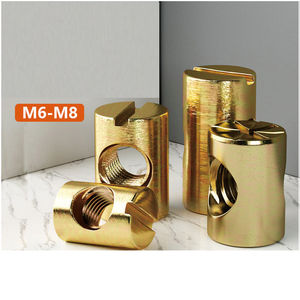 Prix bas en acier inoxydable poli Super Duplex fendu croix encastré écrou marteau écrou - Product Image 4