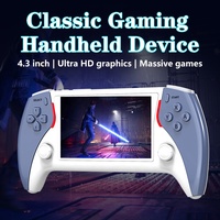 Console de jeu miniature Project X Pro, écran IPS HD de 4,3 pouces, RK3128, rechargeable, lecteur de jeux rétro PX Pro, prise en charge de la sortie TV