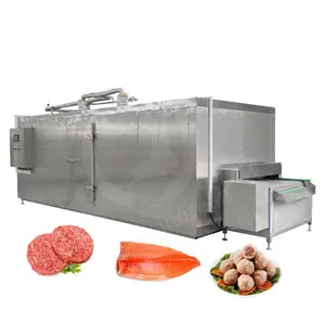 OCEAN Industrial Quick Food Fast Iqf Shock Chiller Blast Freezer Meat Tunnel Freeze Vegetable Machine