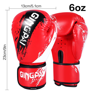 Guantes de <span class=keywords><strong>Boxeo</strong></span> GINGPAI de Cuero Negro de 10oz para Adultos, Cómodos y Ajustables, para Entrenamiento, Sparring y Protección de Manos para Artes Marciales - Product Image 4