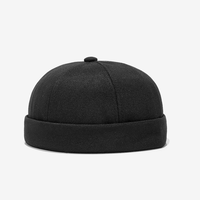 Docker tête de Docker pour homme, sur mesure, vente en gros, sans bride, style marin, manchette roulée, rétro, mode sans bride